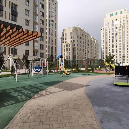 Dm Aparts - Жк Central Avenue Business Almaty Exterior photo